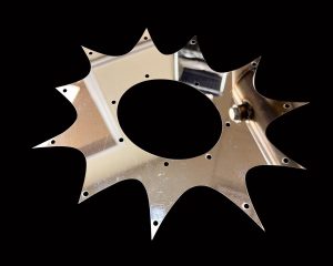 Best-Selling Universal Exhaust Plate Hood Exit Fender Bumper Pipe Shield