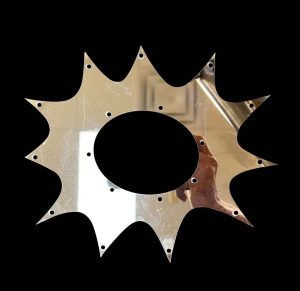 Best-Selling Universal Exhaust Plate Hood Exit Fender Bumper Pipe Shield