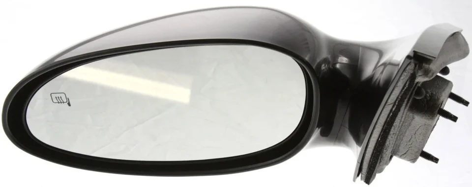 Matte Mirror Compatible With 2005-2009 Buick Allure LaCrosse Left Driver Side Heated Paintable Kool-Vue