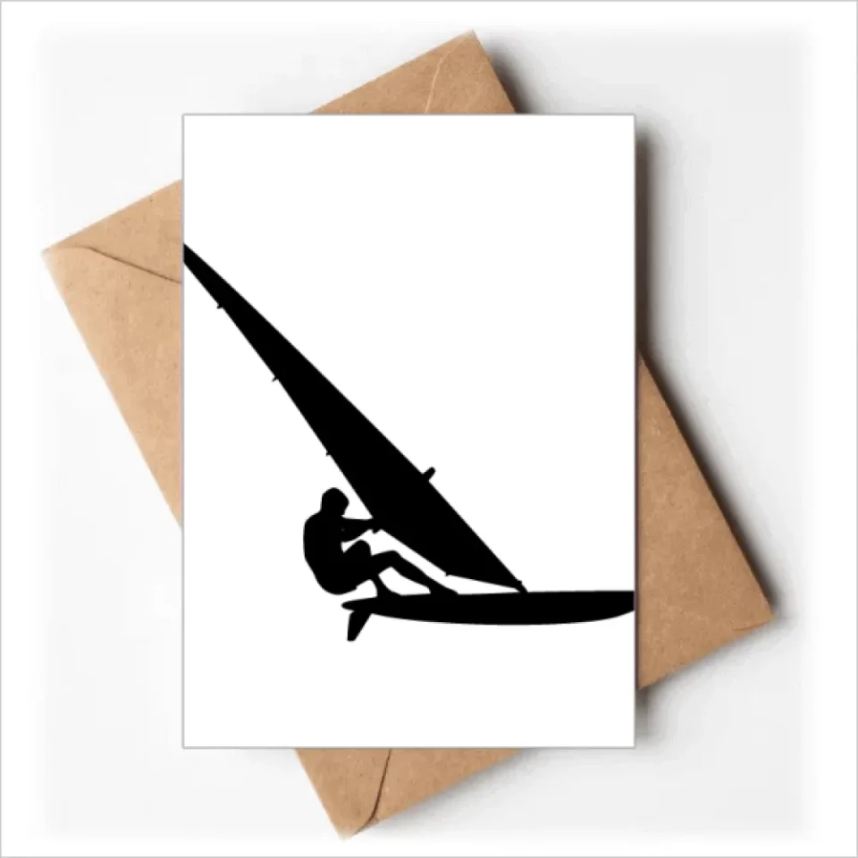 Pure Cleaning Sports Surfing Sailboat Player Greeting Cards You are Invited Invitations