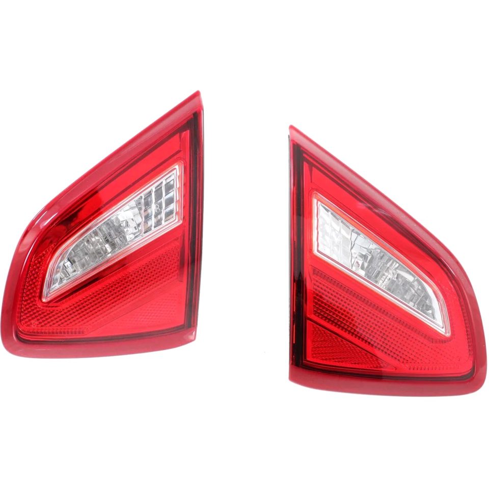 Glass Tail Light For 2016-2017 Nissan Altima Set of 2 Driver and Passenger Side Inner