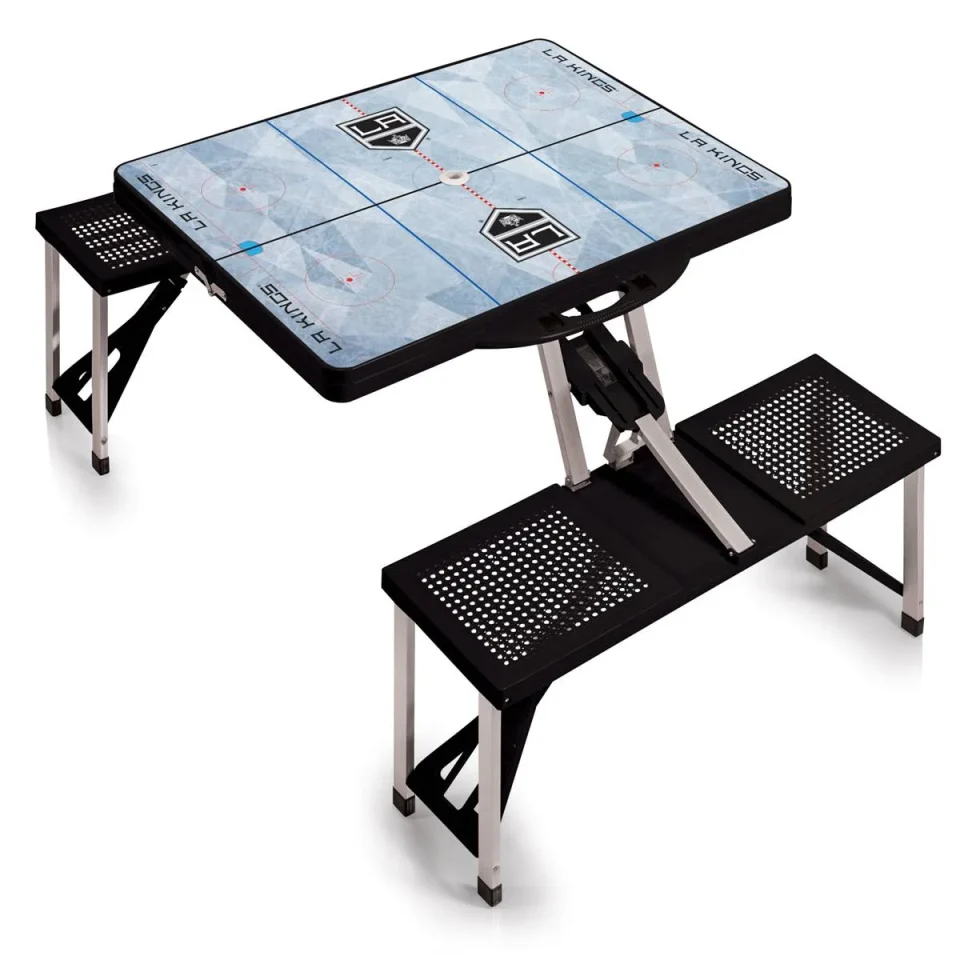 Ultimate Leak-Proof Los Angeles Kings Portable Folding Picnic Table