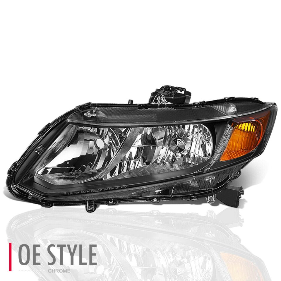 BPA-Free Easy-Clean 12-15 HONDA CIVIC OE STYLE FRONT DRIVING HEADLIGHT HEADLAMP LEFT HO2502144