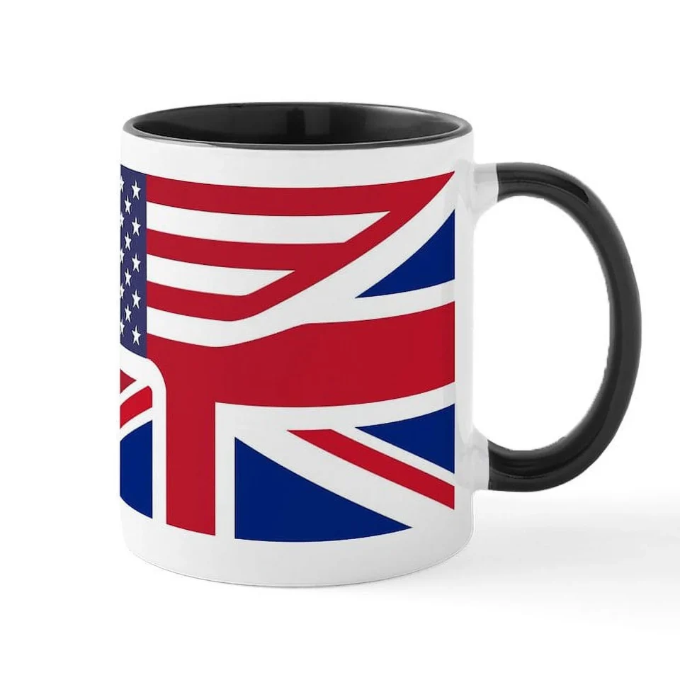 Non-Toxic CafePress - United Jack Mugs - 11 oz Ceramic Mug - Novelty Coffee Tea Cup