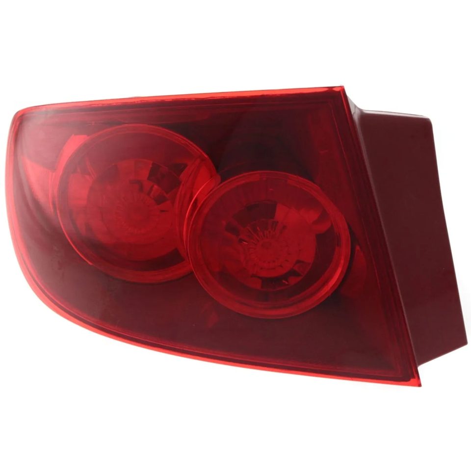Multi-Purpose Value Tail Light for 2004-2006 Mazda 3 Left Side Outer Sedan for Standard Type Bumper