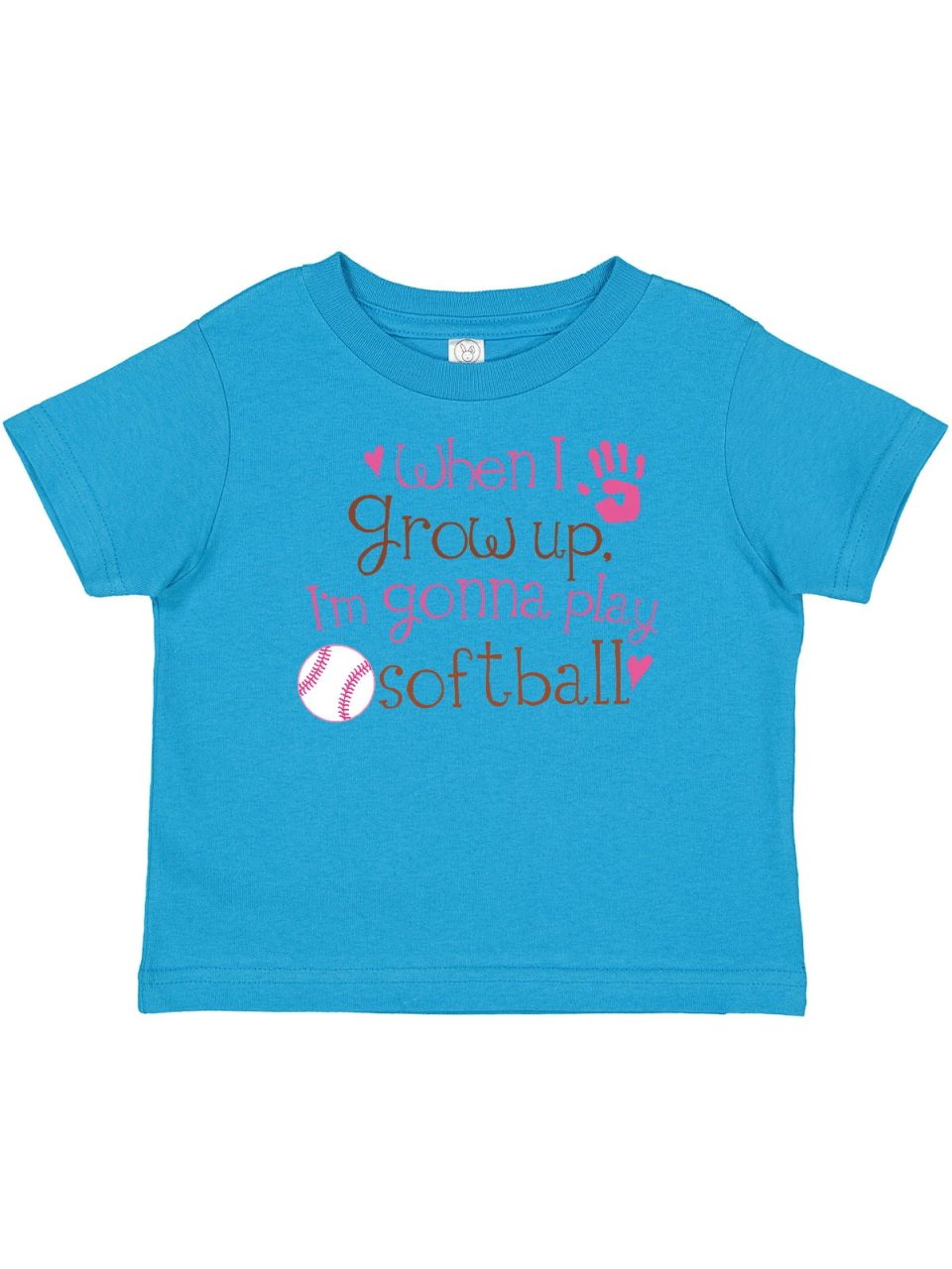 Select Inktastic Future Softball Player Girls Girls Baby T-Shirt