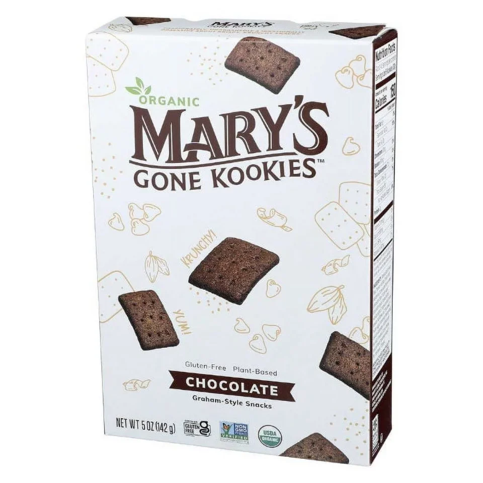 Cleaning Baking MARYS GONE CRACKERS COOKIES GRAHAM CHOCOLATE 5 OZ - Pack of 6