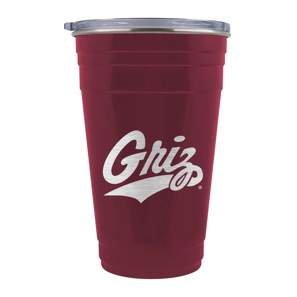 Polished Value Montana Grizzlies Stainless Steel 20 oz. Tailgater Cup
